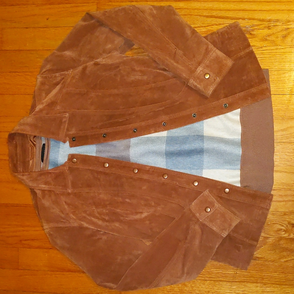 Suede Moto Jacket